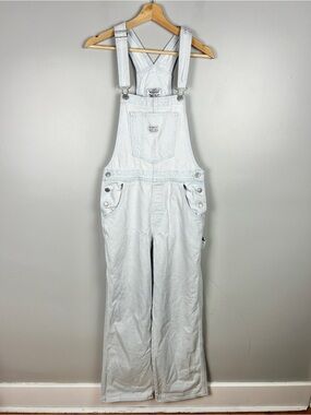 LEVI'S Vintage Denim Carpenter Overalls Baggy Medium Light Wash Casual 90sGrunge